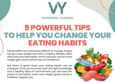 Infographic – Powerful Tips To Help You Change Your Eating Habits