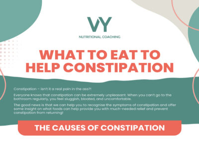 Infographic – What To Eat To Help Constipation